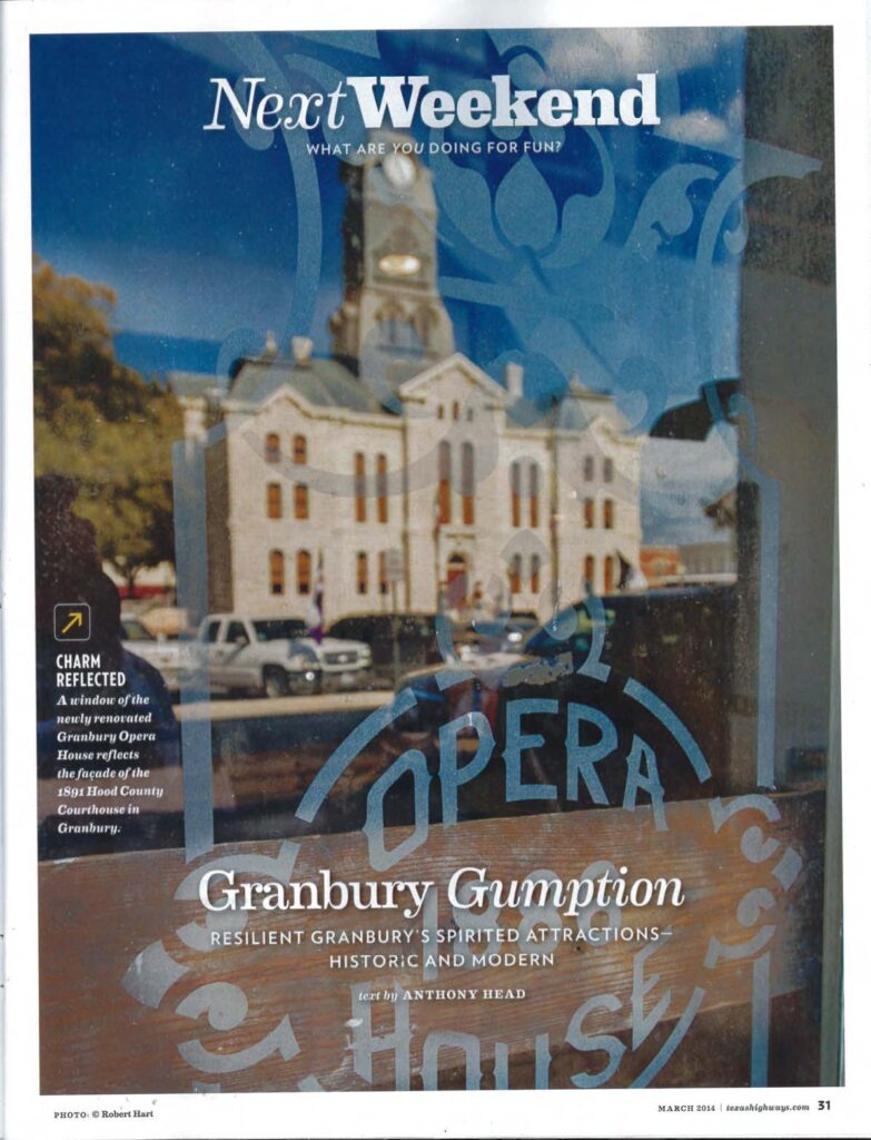 Texas Highways Magazine : Granbury, Texas Top Vacation Destination 1 Texas Highways Magazine