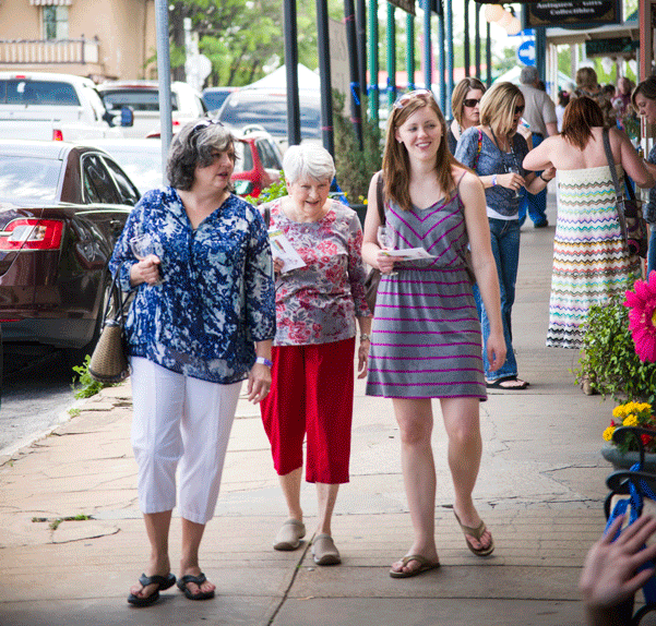 5Th Annual Granbury Wine Walk Festival – April 25-26, 2014 1 granbury wine walk 2014